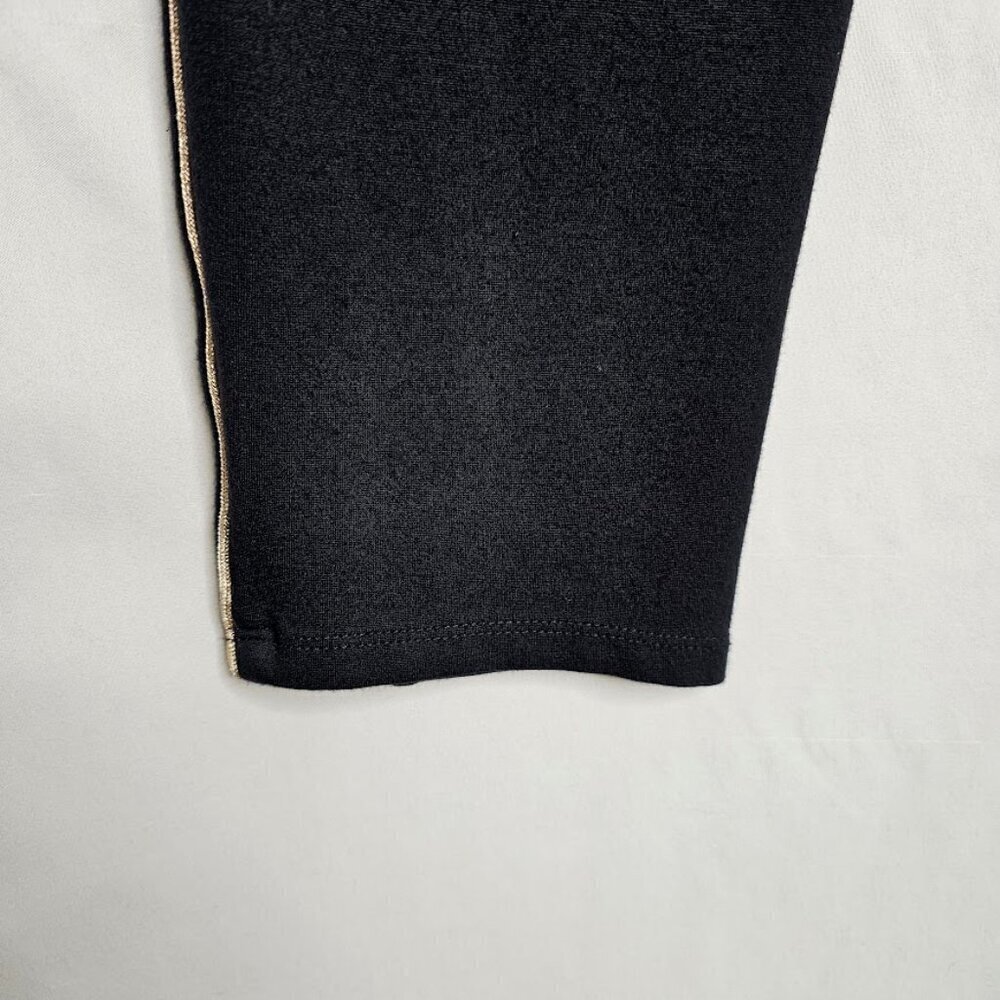 TOMMY HILFIGER SPORT Leggings Pants size XL BLACK Athleisure Casual Gym Athletic - Picture 9 of 9